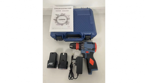 2 в 1 Безчетков винтоверт и импакт в куфар с 2 батерии и зарядно