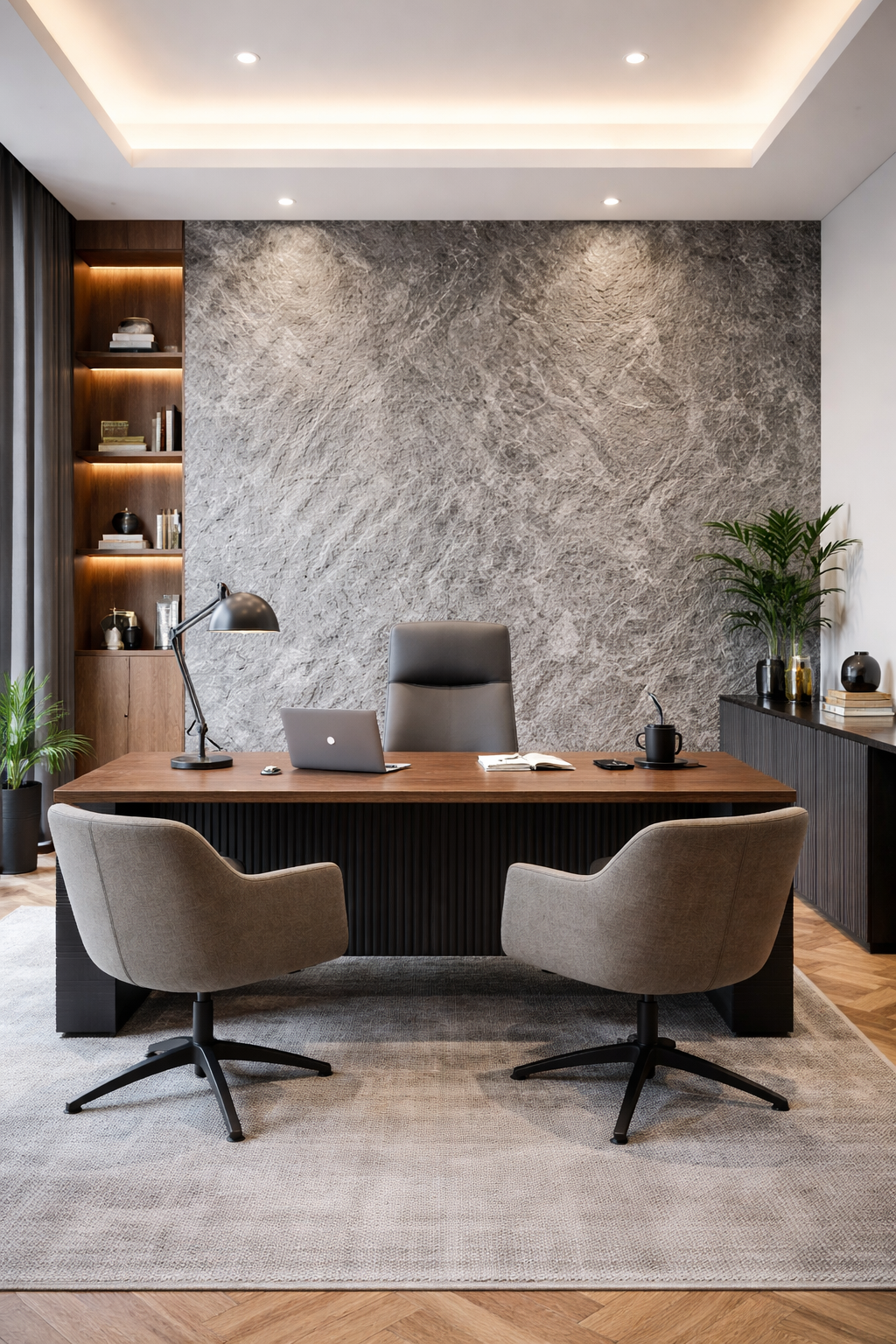 Пвц панел релефен МАТ модел INTER 03/ 1200*2600*3мм