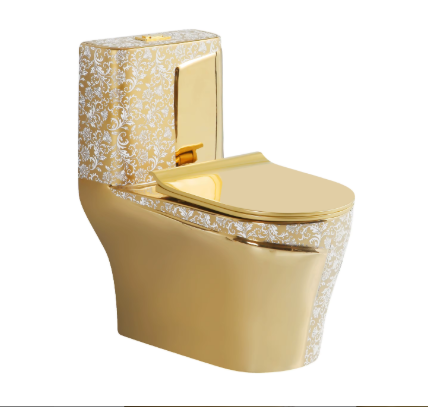 Дизайнерски моноблок със златен ефект – луксозен модел