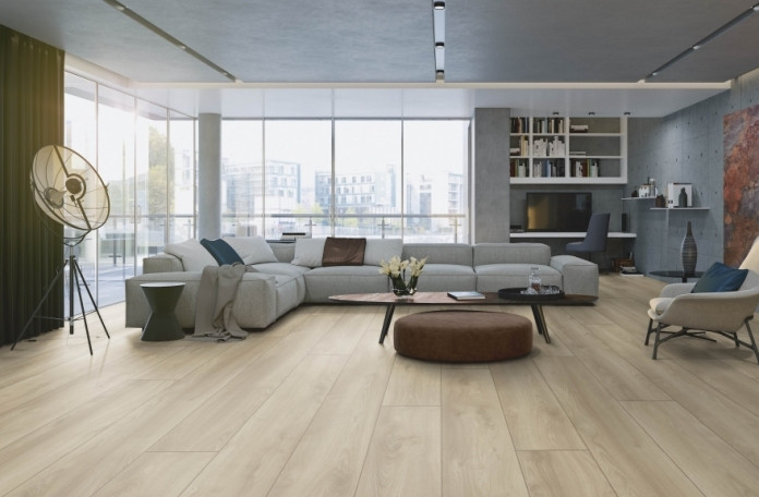 Немски ламиниран паркет Светъл дъб Макро ML1012 — AC5 / 10 мм / 4V