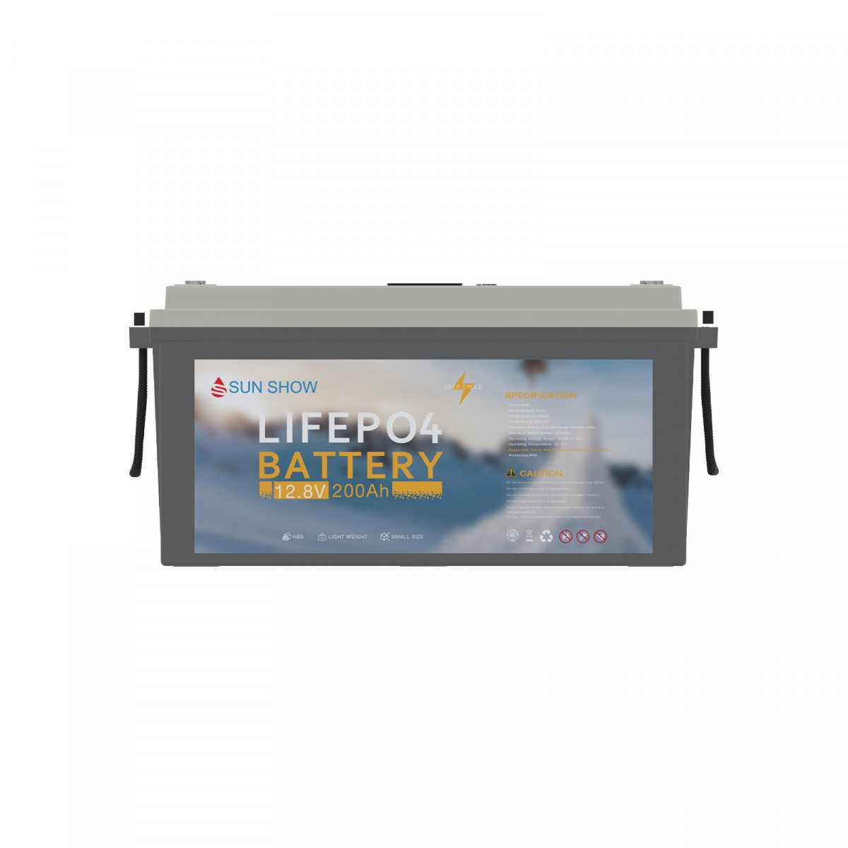 LiFePO4 литиева батерия 12.8V 200Ah (2560Wh) Smart BMS 200A