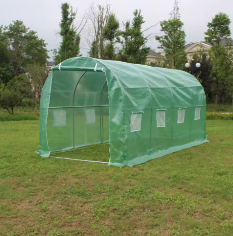 Оранжерия тунелна 6х3х2м с UV защита 18кв.м