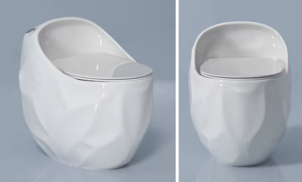 Дизайнерски моноблок с ергономична форма за естествен комфорт