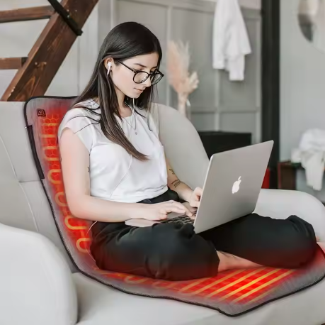 Отопляема възглавница за седалка с USB захранване – работи с пауърбанк