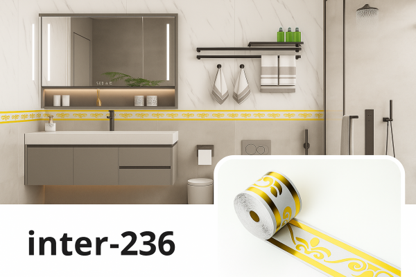 Самозалепващ декоративен перваз Inter-236