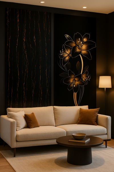 Пвц панел картина модел INTER 36 / 1200*2600*3мм/